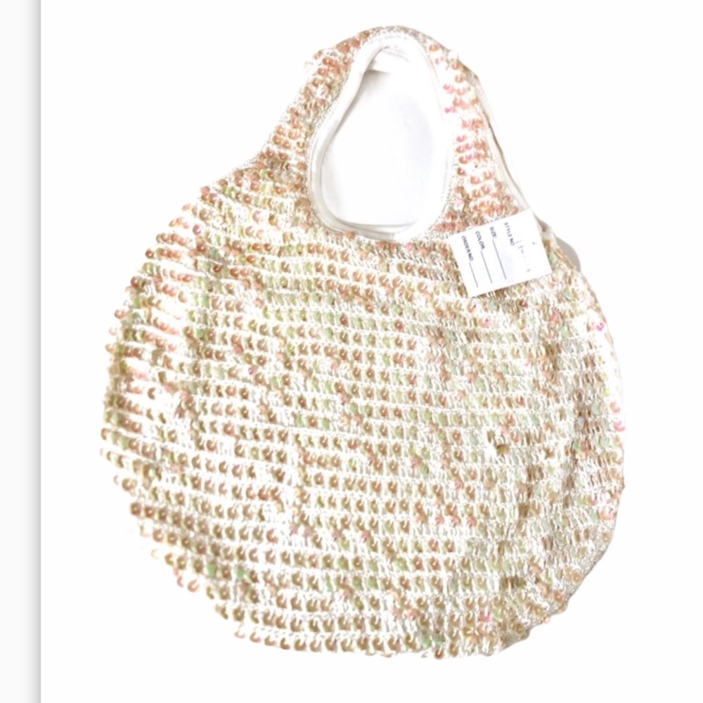 NWT Sequins Hobo Evening Bag.